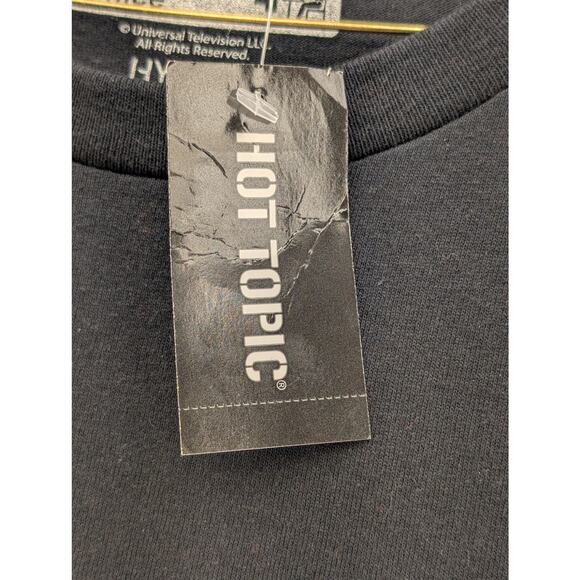 NWT Hot Topic The Office Dunder Mifflin Company T-Shirt in Black sz Large - Picture 3 of 5